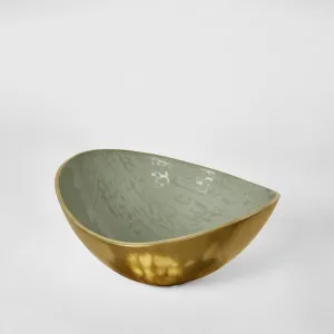 Elsa Curved Bowl Mint Gloss Medium by Florabelle Living, a Decorative Plates & Bowls for sale on Style Sourcebook