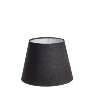 Linen Taper Lamp Shade Small Black by Florabelle Living, a Lamp Shades for sale on Style Sourcebook