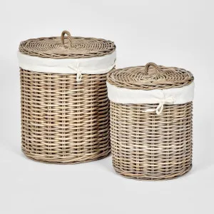 Toulon Laundry Baskets Set2 by Florabelle Living, a Baskets & Boxes for sale on Style Sourcebook