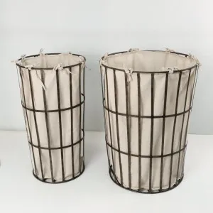 Grenoble Basket W Lining by Florabelle Living, a Statues & Ornaments for sale on Style Sourcebook
