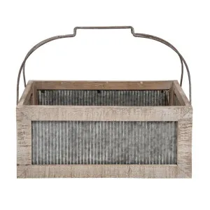 Ripple Tin Basket by Florabelle Living, a Baskets & Boxes for sale on Style Sourcebook