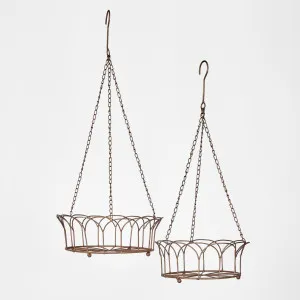 Toulon Hanging Basket Set2 by Florabelle Living, a Baskets & Boxes for sale on Style Sourcebook