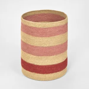 Tia Woven Basket Red & Pink by Florabelle Living, a Baskets & Boxes for sale on Style Sourcebook