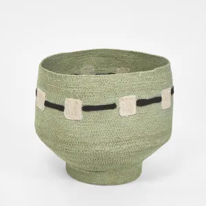 Thora Woven Basket Blue by Florabelle Living, a Baskets & Boxes for sale on Style Sourcebook