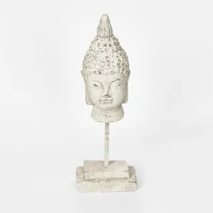 Cement Buddha on Stand by Florabelle Living, a Statues & Ornaments for sale on Style Sourcebook