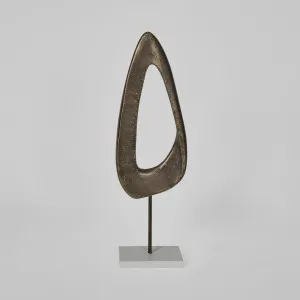 Manny Abstract Sculpture Bronze by Florabelle Living, a Statues & Ornaments for sale on Style Sourcebook