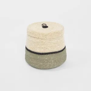 Kena Woven Basket Green by Florabelle Living, a Baskets & Boxes for sale on Style Sourcebook