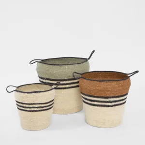 Bursa Woven Basket Set 3 by Florabelle Living, a Baskets & Boxes for sale on Style Sourcebook