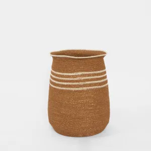 Kelm Woven Basket Rust by Florabelle Living, a Baskets & Boxes for sale on Style Sourcebook