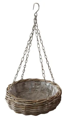 Elda Rattan Hanging Basket Small Natural by Florabelle Living, a Baskets & Boxes for sale on Style Sourcebook