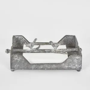 Burgundy Napkin Holder by Florabelle Living, a Statues & Ornaments for sale on Style Sourcebook