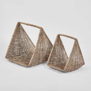 Firewood Holder S/2 by Florabelle Living, a Statues & Ornaments for sale on Style Sourcebook