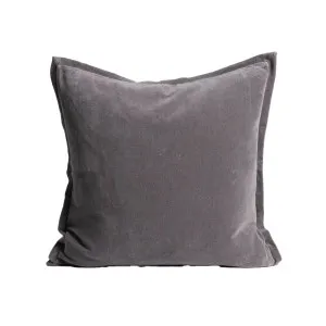 Evelyn Velvet Cushion in Slate  |  Filled Cushion 40x60cm  |  Eadie Lifestyle by null, a Cushions, Decorative Pillows for sale on Style Sourcebook