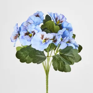 Blue Pansy Bush 32cm by Florabelle Living, a Plants for sale on Style Sourcebook