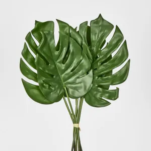 Monstera Leaf Bundle 2 Sizes 6pc by Florabelle Living, a Plants for sale on Style Sourcebook