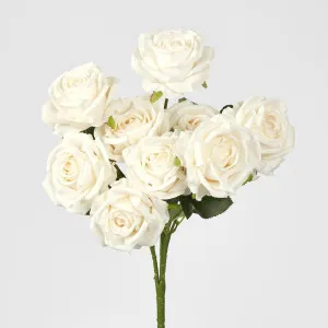 Lisa Rose Bunch 40cm Beige by Florabelle Living, a Plants for sale on Style Sourcebook