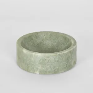 Solange Marble Bowl Green & White Small by Florabelle Living, a Bowls for sale on Style Sourcebook