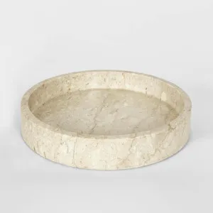 Hale Marble Bowl Large Cream by Florabelle Living, a Bowls for sale on Style Sourcebook