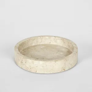Hale Marble Bowl Medium Cream by Florabelle Living, a Bowls for sale on Style Sourcebook