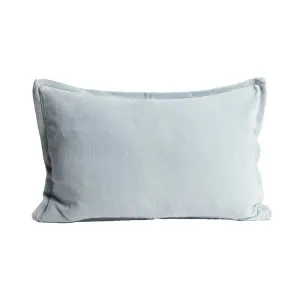 Evelyn Velvet Cushion in Sky  |  Filled Cushion 40x60cm  |  Eadie Lifestyle by null, a Cushions, Decorative Pillows for sale on Style Sourcebook