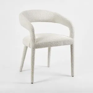 Nolan Dining Chair Boucle Fabric by Florabelle Living, a Chairs for sale on Style Sourcebook