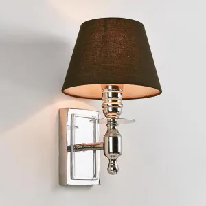 Newton Wall Light Shiny Nickel by Florabelle Living, a Wall Lighting for sale on Style Sourcebook