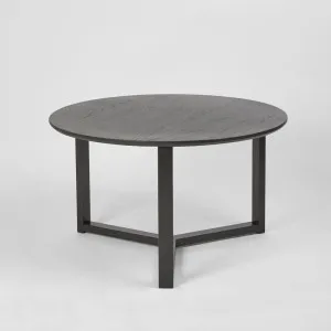 Oslo Round Oak Coffee Table Lacquered Finish by Florabelle Living, a Coffee Table for sale on Style Sourcebook
