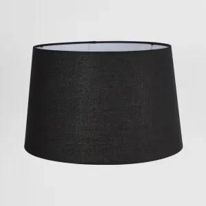 Linen Drum Lamp Shade Large Black by Florabelle Living, a Lamp Shades for sale on Style Sourcebook
