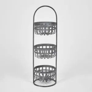 Burgundy Round Stand by Florabelle Living, a Statues & Ornaments for sale on Style Sourcebook