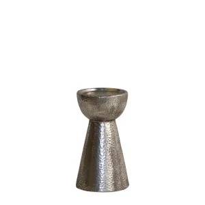 Queenie Candle Holder Silver by Florabelle Living, a Lanterns for sale on Style Sourcebook
