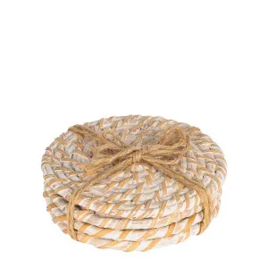 Anduza Blanc Coaster Set of 4 by Florabelle Living, a Placemats for sale on Style Sourcebook