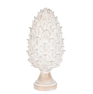 Maisoor Finial Natural by Florabelle Living, a Statues & Ornaments for sale on Style Sourcebook