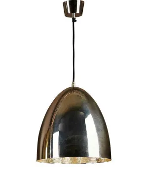 Egg Ceiling Pendant Silver by Florabelle Living, a Pendant Lighting for sale on Style Sourcebook