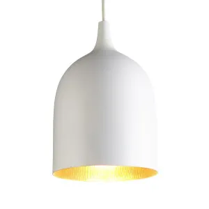 Lumi-R Ceiling Pendant White and Copper by Florabelle Living, a Pendant Lighting for sale on Style Sourcebook