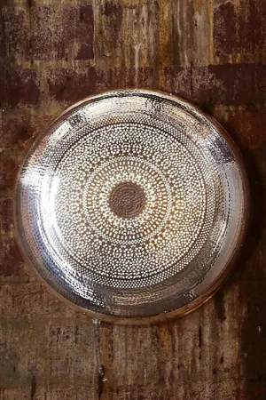 Moroccan Wall Light Silver by Florabelle Living, a Wall Lighting for sale on Style Sourcebook