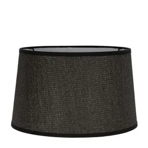 Paper Weave Taper Lamp Shade XL Black by Florabelle Living, a Lamp Shades for sale on Style Sourcebook