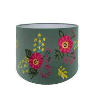 Botanical Shade Teal by Florabelle Living, a Lamp Shades for sale on Style Sourcebook