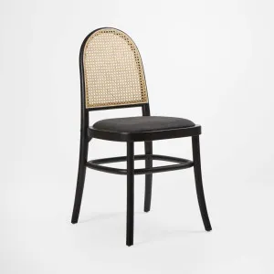 Clements Dining Chair Black by Florabelle Living, a Chairs for sale on Style Sourcebook