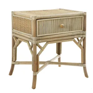 Comores Bedside Table Natural by Florabelle Living, a Coffee Table for sale on Style Sourcebook