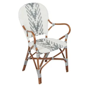 Tropez Rattan ArmChair Grey -Outdoor Undercover by Florabelle Living, a Chairs for sale on Style Sourcebook