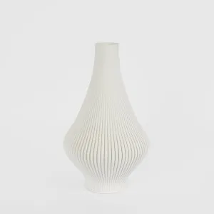 Verne 3D Vase SML White by Florabelle Living, a Vases & Jars for sale on Style Sourcebook