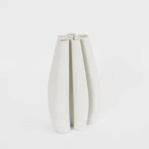 Gatta 3D Vase SML White by Florabelle Living, a Vases & Jars for sale on Style Sourcebook