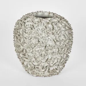 Brain Coral Ceramic Vase Small White by Florabelle Living, a Vases & Jars for sale on Style Sourcebook