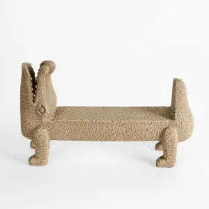 Lyle Crocodile Natural Large by Florabelle Living, a Statues & Ornaments for sale on Style Sourcebook