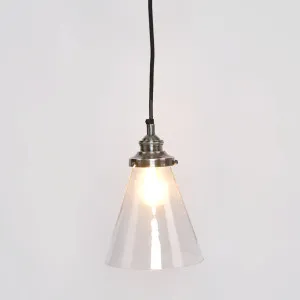 Gadsden Ceiling Pendant Extra Small Antique Silver by Florabelle Living, a Pendant Lighting for sale on Style Sourcebook