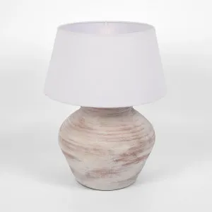 Toulon Table Lamp & Shade by Florabelle Living, a Table & Bedside Lamps for sale on Style Sourcebook