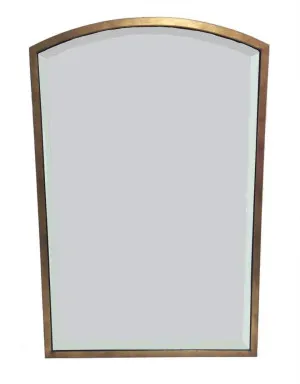 Higgins Arch Mirror Antique Gold by Florabelle Living, a Mirrors for sale on Style Sourcebook