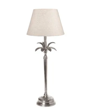 Casablanca Table Lamp Base Antique Silver- Base Only by Florabelle Living, a Table & Bedside Lamps for sale on Style Sourcebook