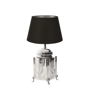 Kensington Table Lamp Base Small Shiny Nickel- Base Only by Emac & Lawton, a Lighting for sale on Style Sourcebook