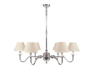 Prescot Chandelier Antique Silver by Florabelle Living, a Chandeliers for sale on Style Sourcebook